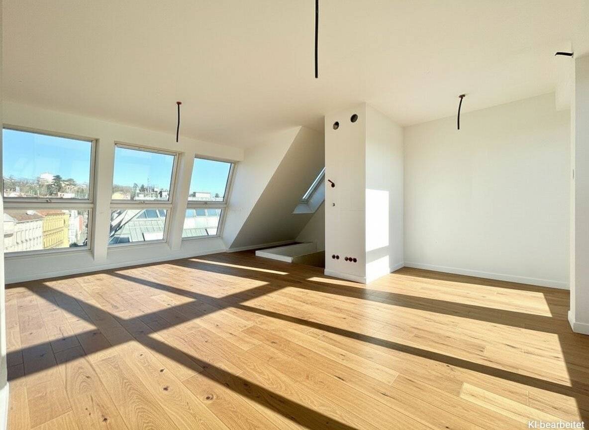 Dachgeschosswohnung Türkenschanzpark Weitblick