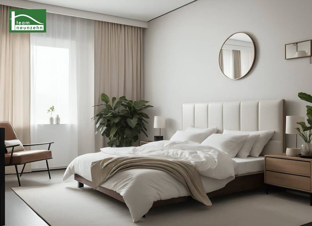 Erstbezug Wohnung mit Balkon und Fußbodenheizung