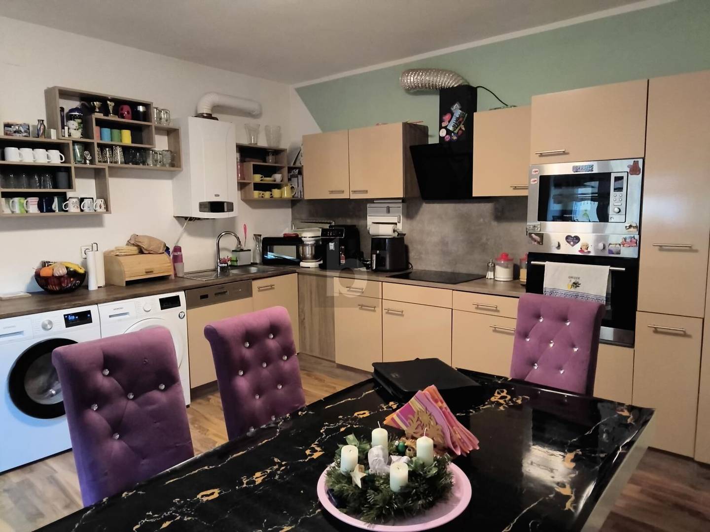 Maisonette apartment with quiet courtyard and balcony
