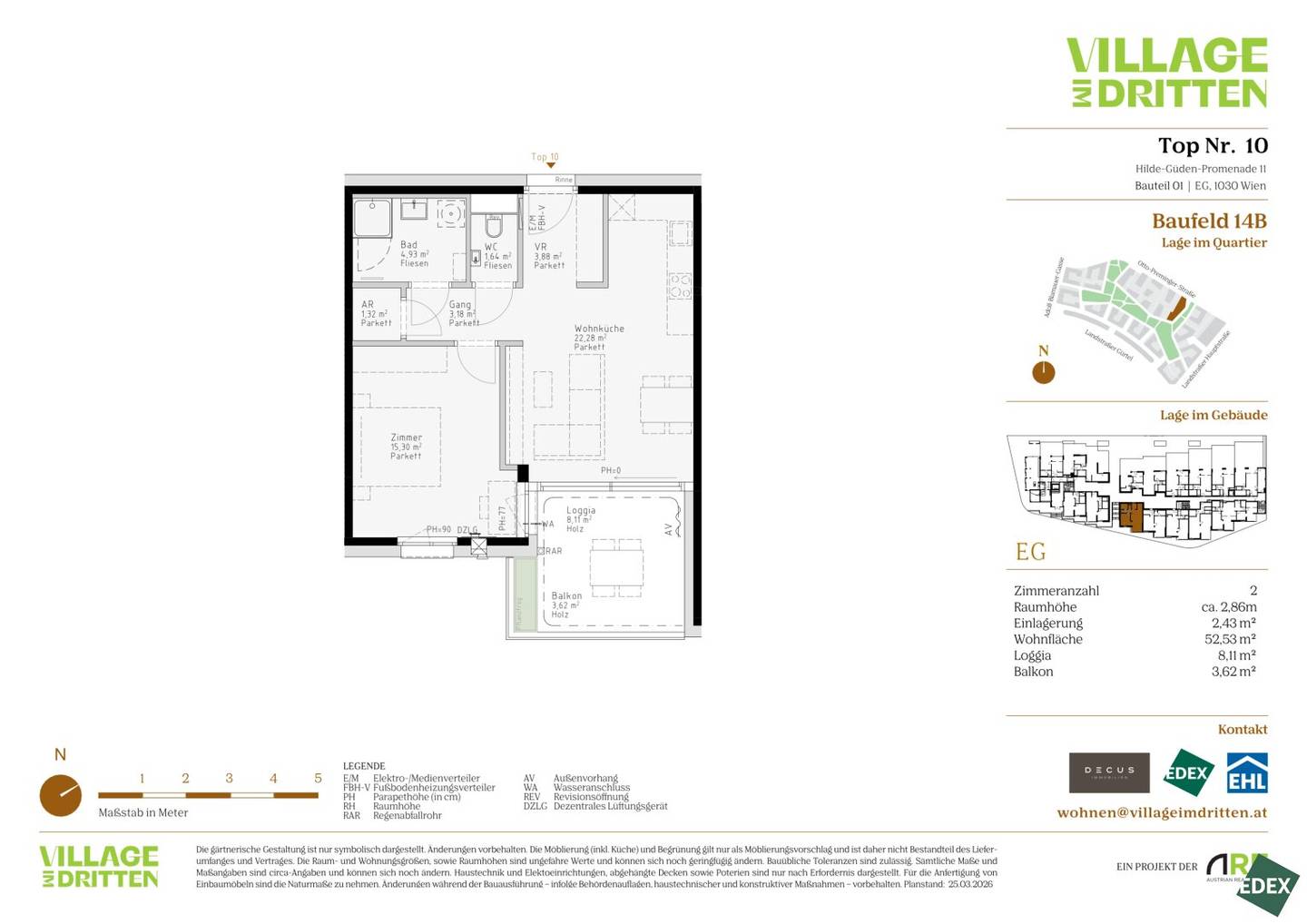 VILLAGE IM DRITTEN | Modern two room apartment with a sustainable energy system