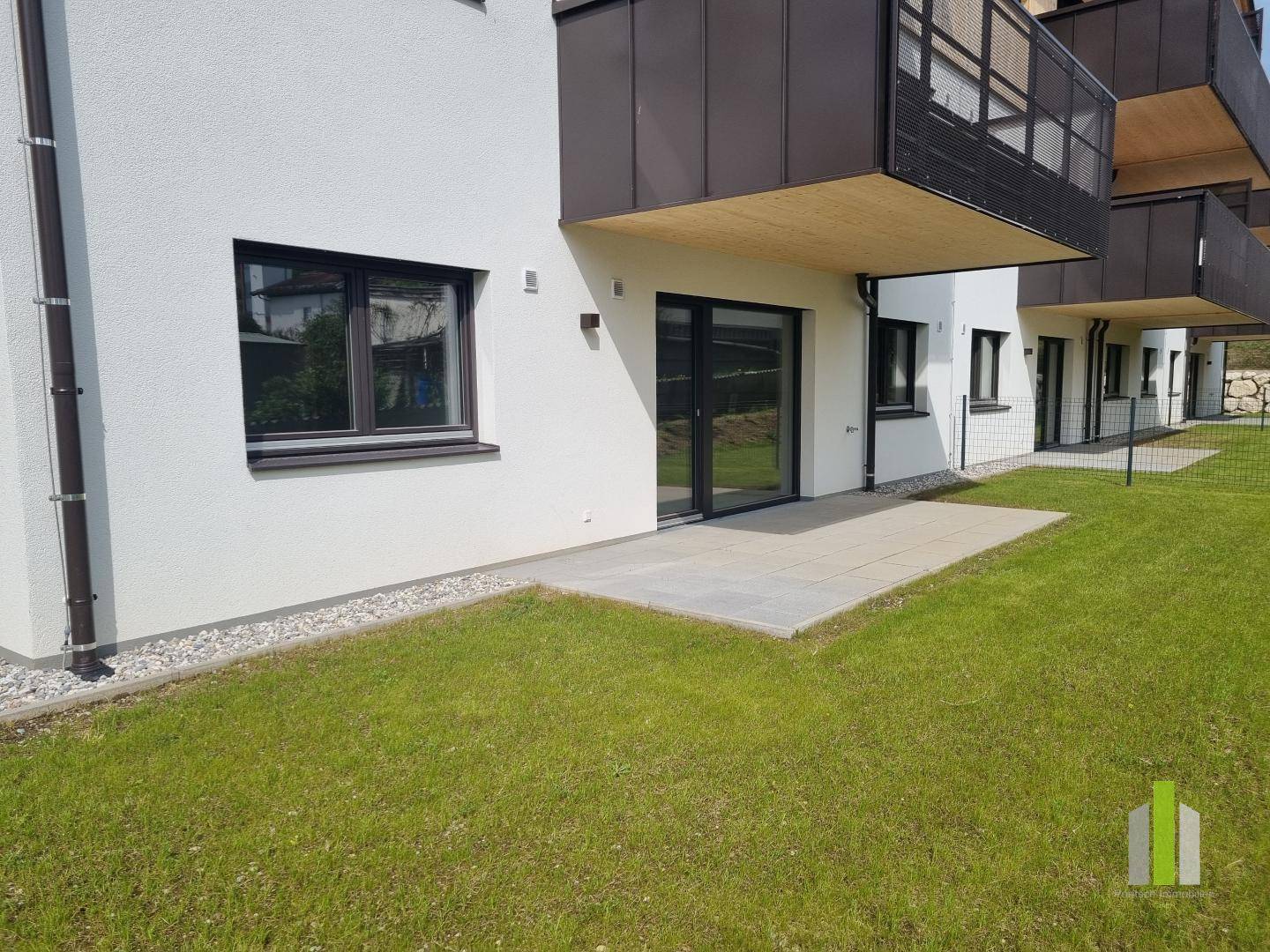 Apartment in Nussdorf center with garden new build
