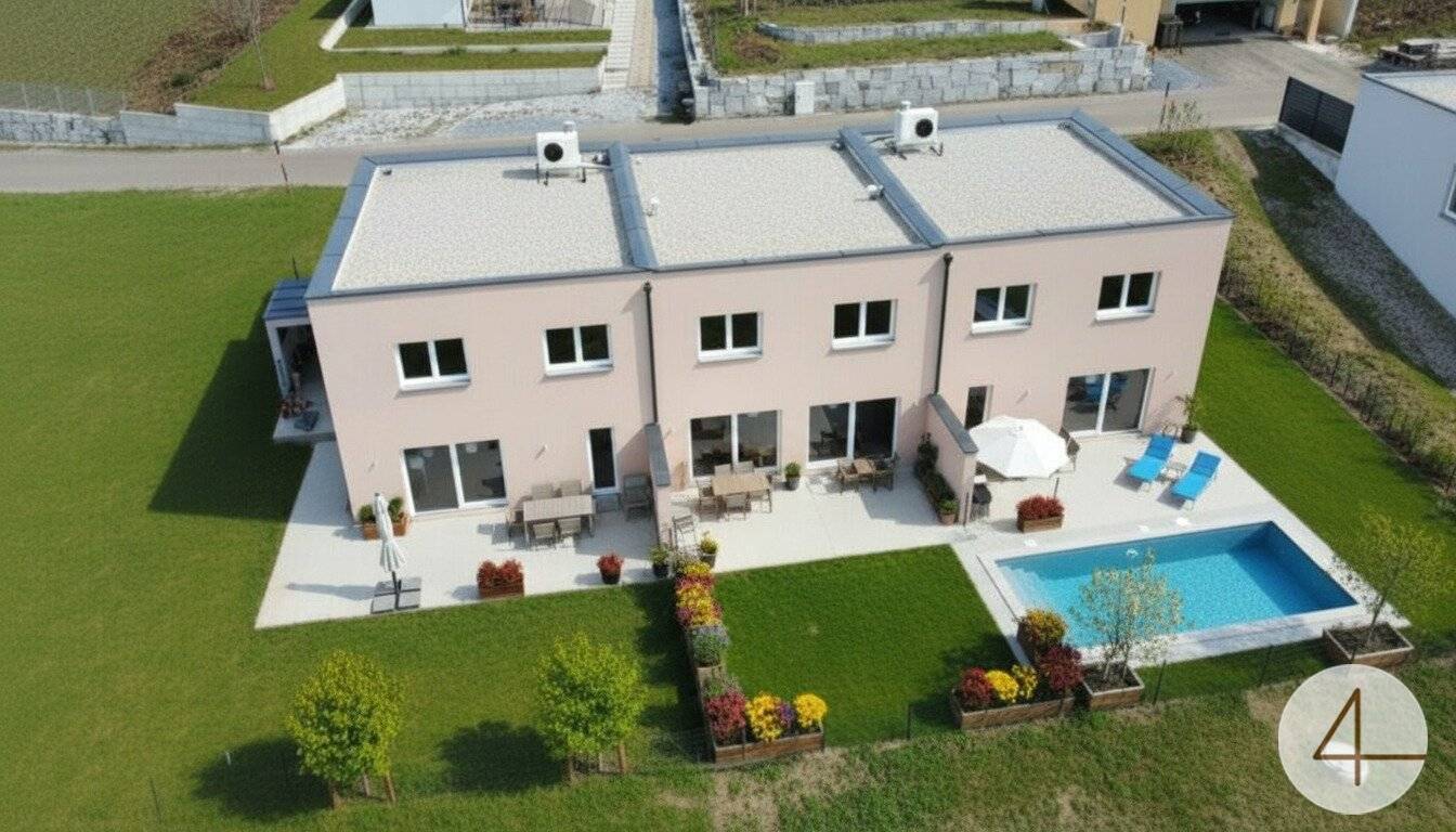 Neubauwohnung Erstbezug mit Garten und offenem Wohnbereich