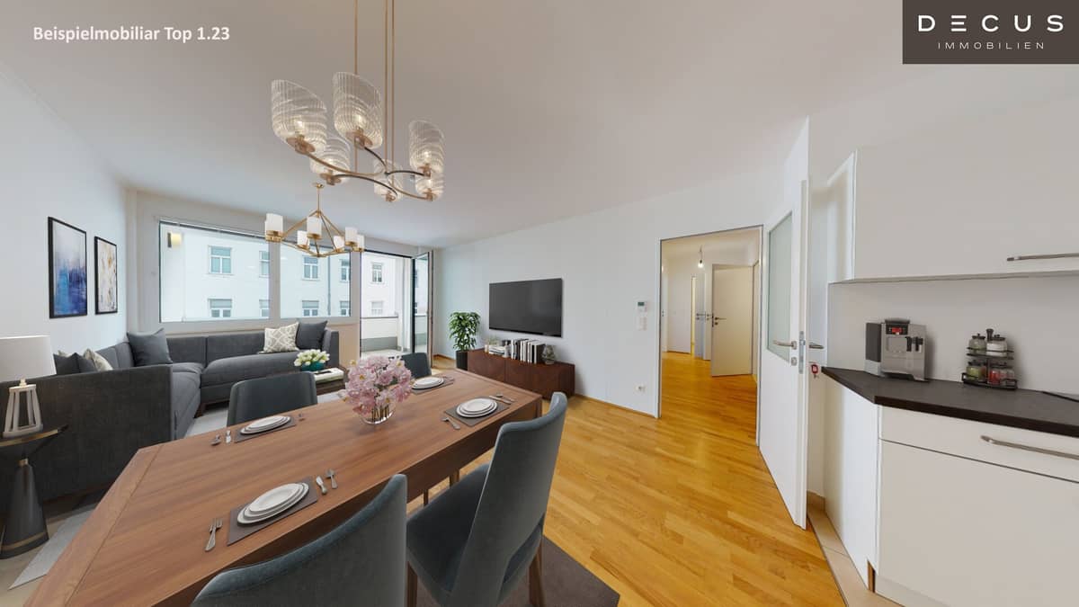 2-Zimmer-Neubau-Wohnung Wien 1210