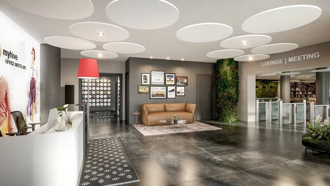 Flexible usable commercial space Wienerberg