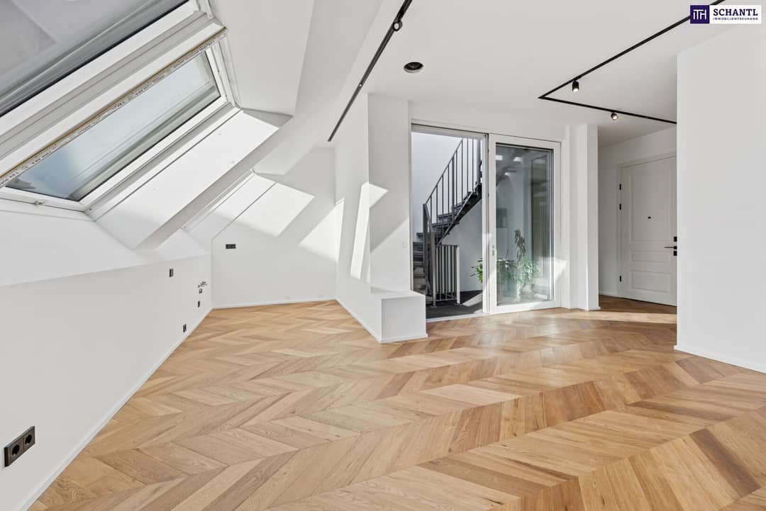 Dachgeschosswohnung mit Erstbezug und Dachterrasse