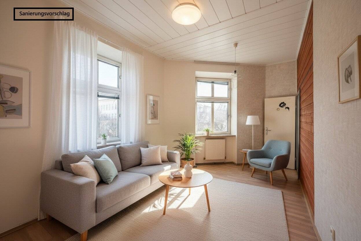 ++NEU++ Altbau mit Charme & Sanierungspotenzial – 2 Zimmer