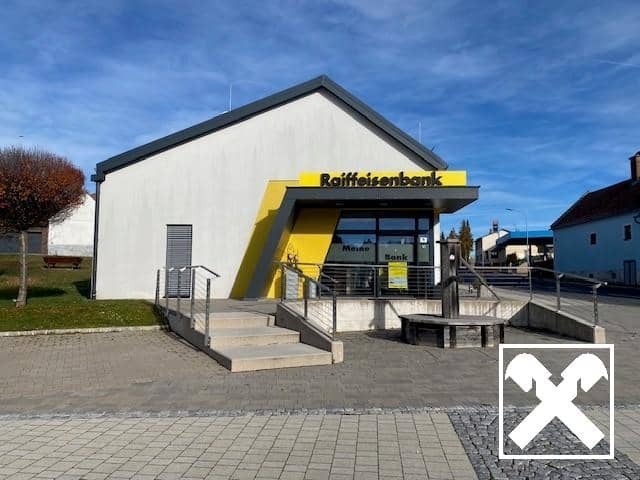 Gewerbeobjekt: Ehemalige Bankstelle Hochwolkersdorf mit 4 Parkplätzen