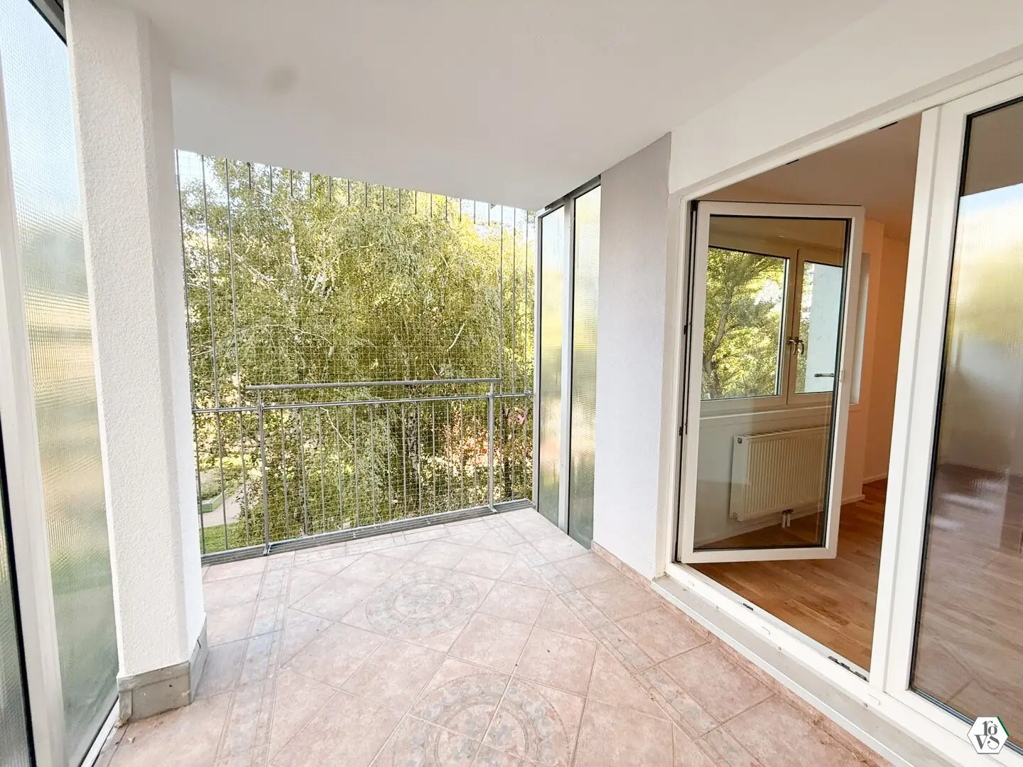 Neuwertige Wohnung 3 Zimmer nahe Donaukanal Loggia