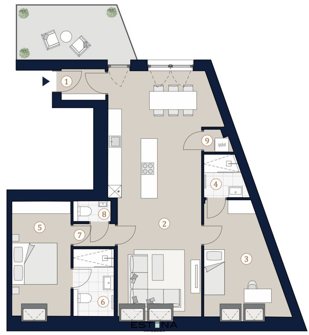 Familientraum mit Freifläche - Landstraße