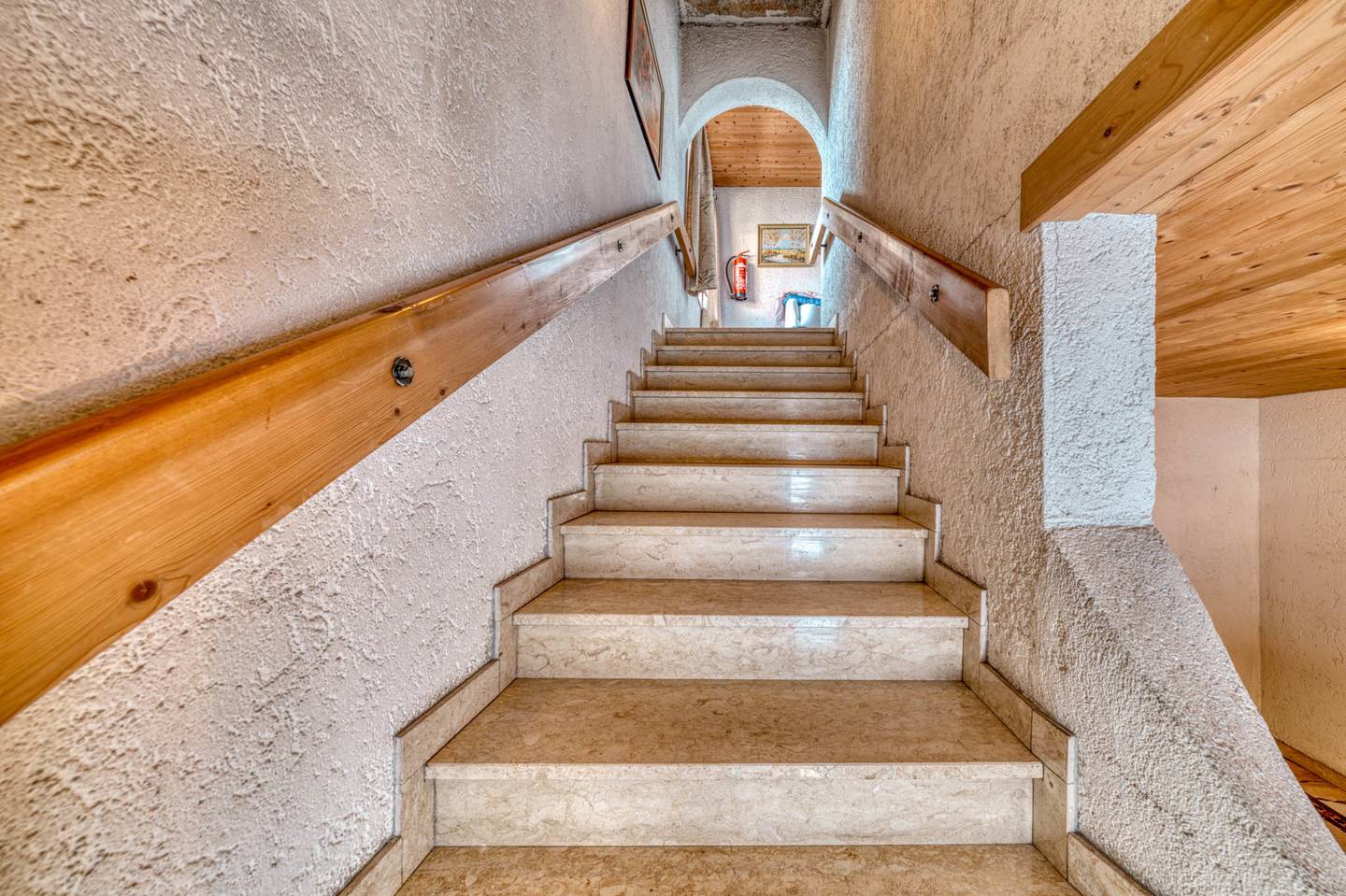 Apartment sunny location panoramic view attic