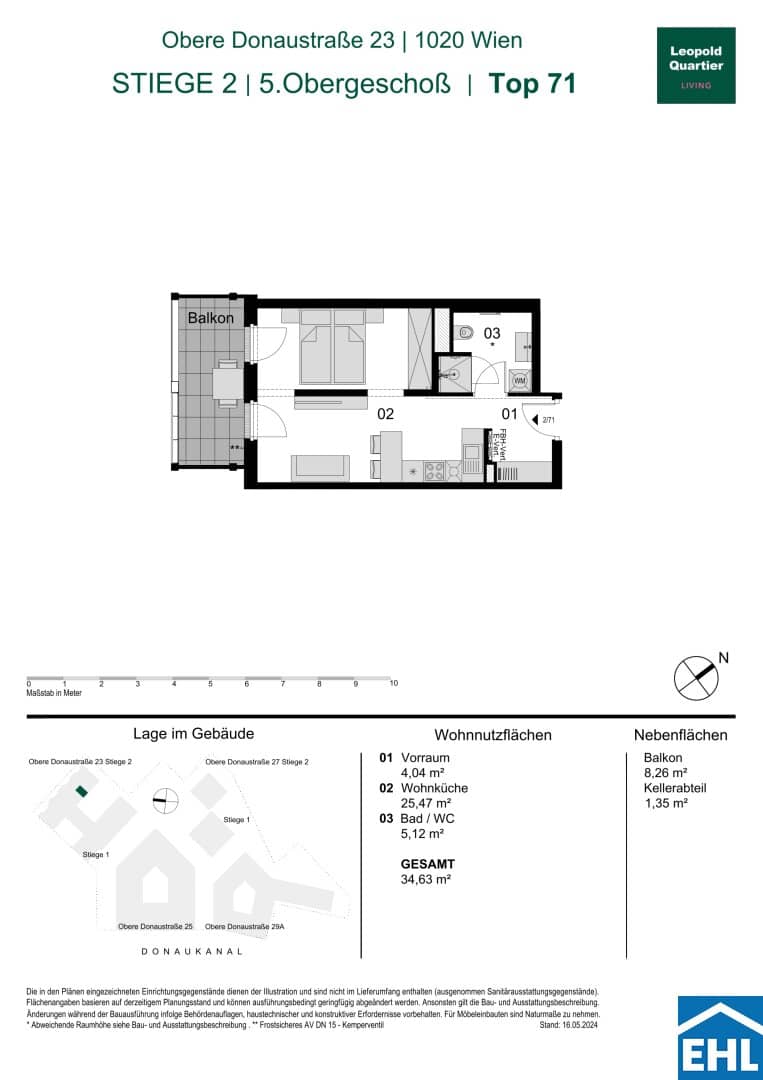 Apartment New Build DGNB Gold Near City Center