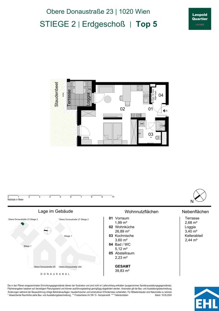 LeopoldQuartier apartment near inner city DGNB Gold