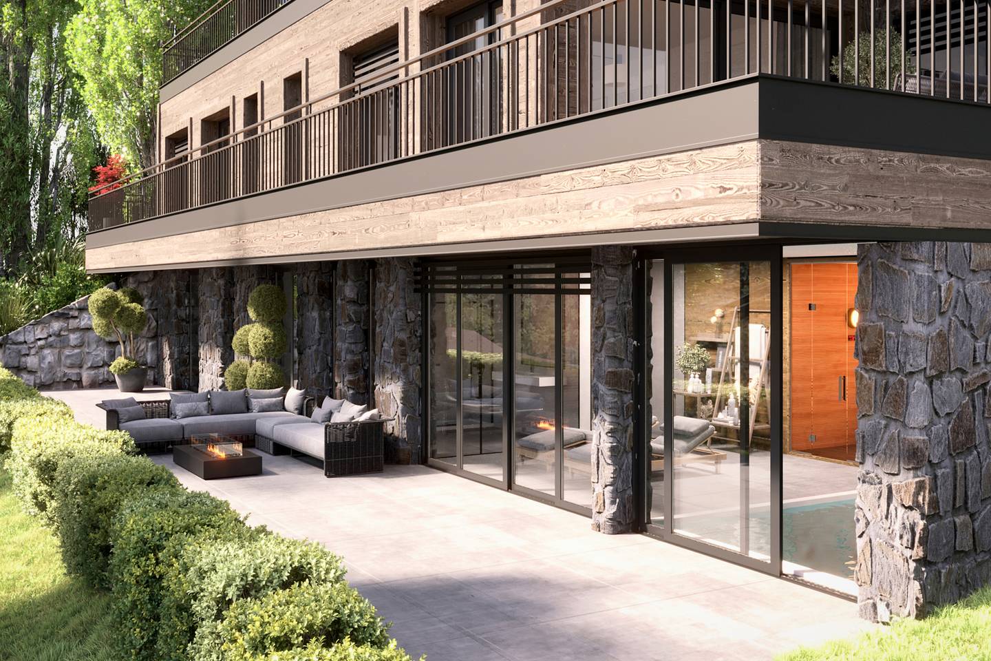 Apartment with Kaiserblick and approved chalet project|_BAD_