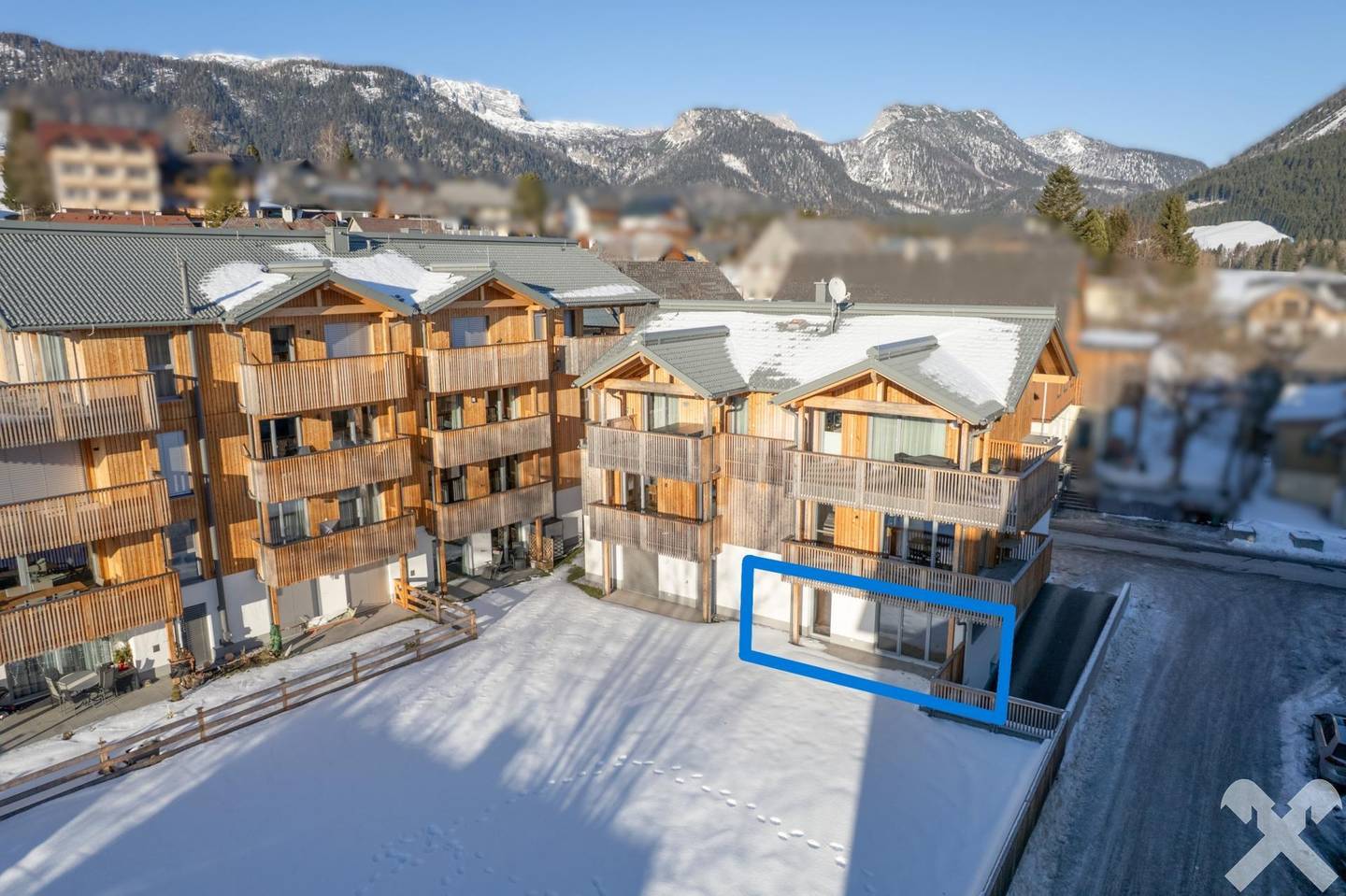 Wohnung Pistennah Tauplitz Erstbezug Terrasse