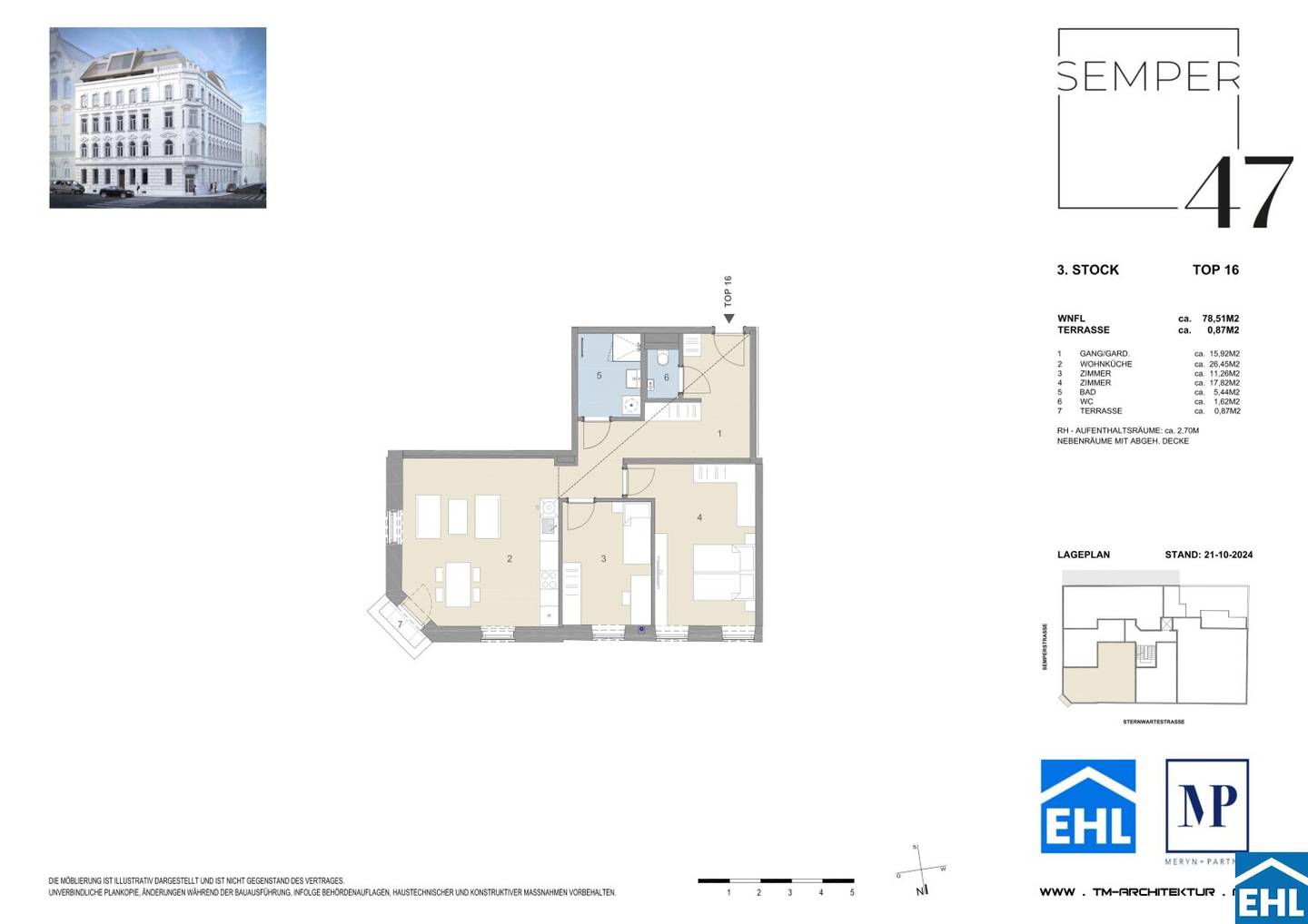 Gründerzeit gem with attic conversion and underfloor heating