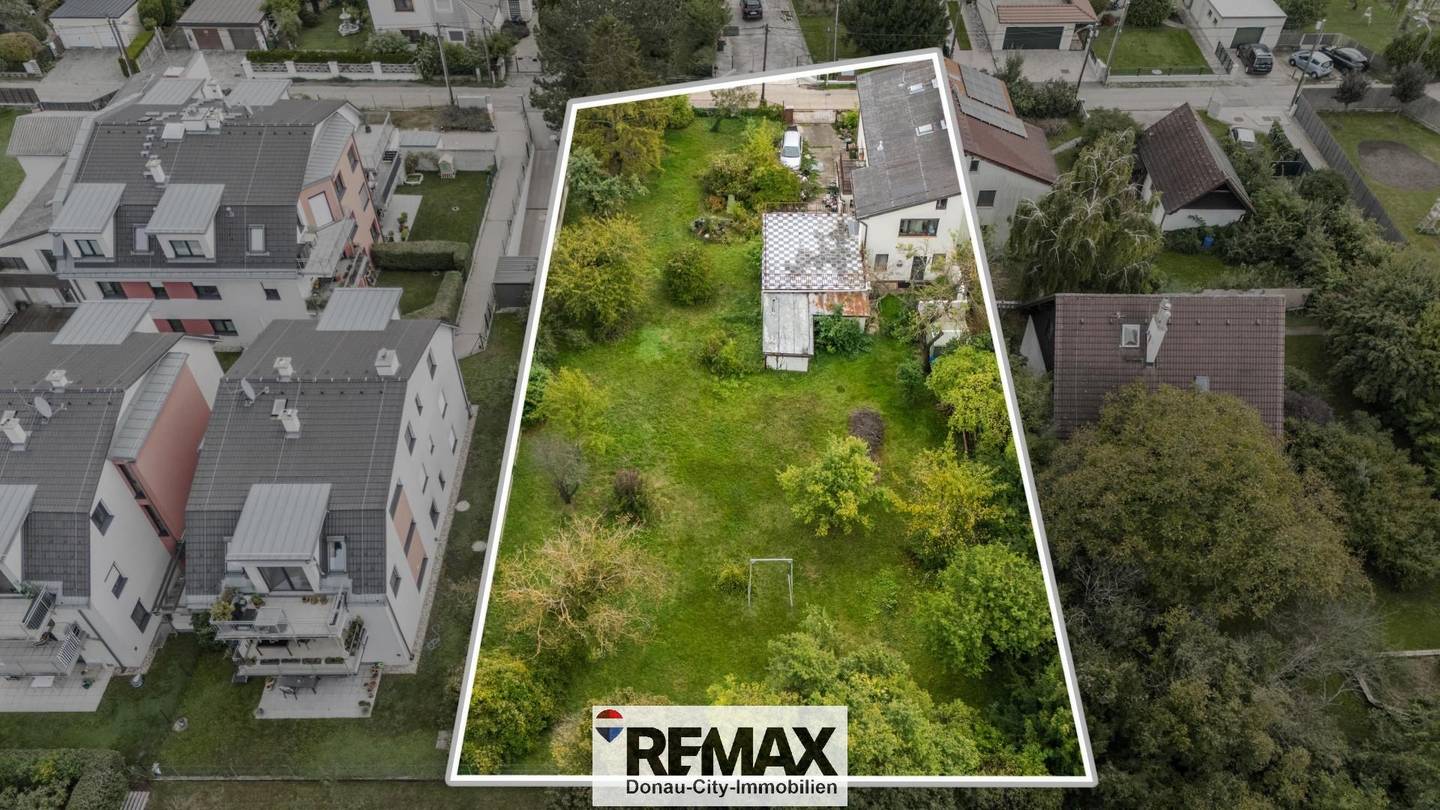 Exklusives Baugrundstück in Wien-Donaustadt nahe Hausfeldstraße