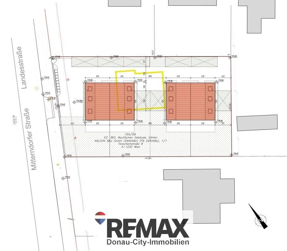 <b>"BAUTRÄGER AUFGEPASST! | Bewilligtes Wohnbauprojekt mit vier Doppelhaushälften | ca. 1.085 m² Grundstück"</b>