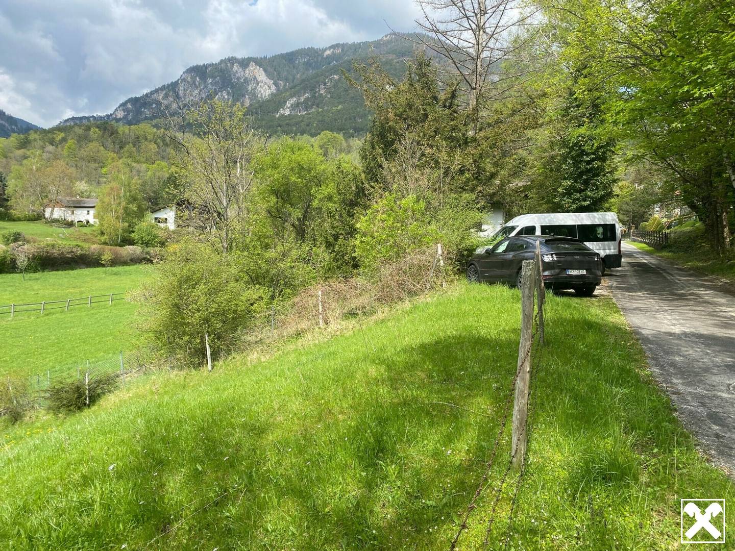 Baugrundstück in Reichenau an der Rax - freier Blick auf das Raxmassiv