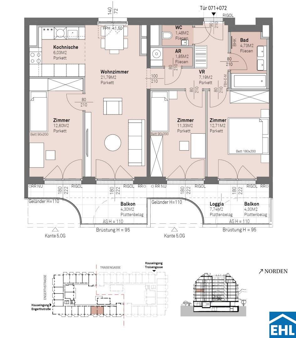 Luxurious investment over the rooftops of Vienna: Attic apartments and penthouses as an investment