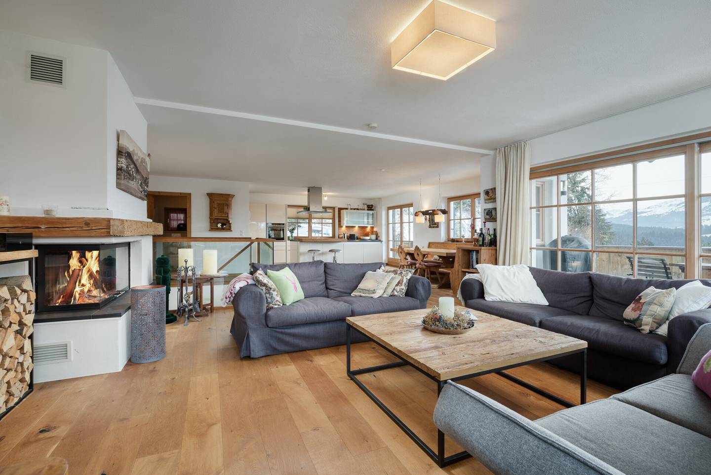 Maisonettewohnung ruhige Lage Terrasse Aussicht