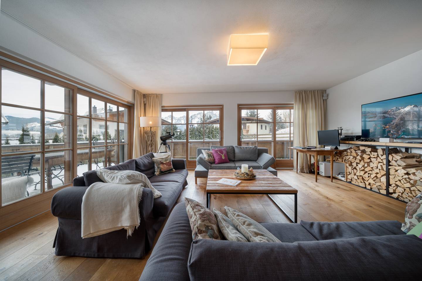 Maisonettewohnung ruhige Lage Terrasse Aussicht