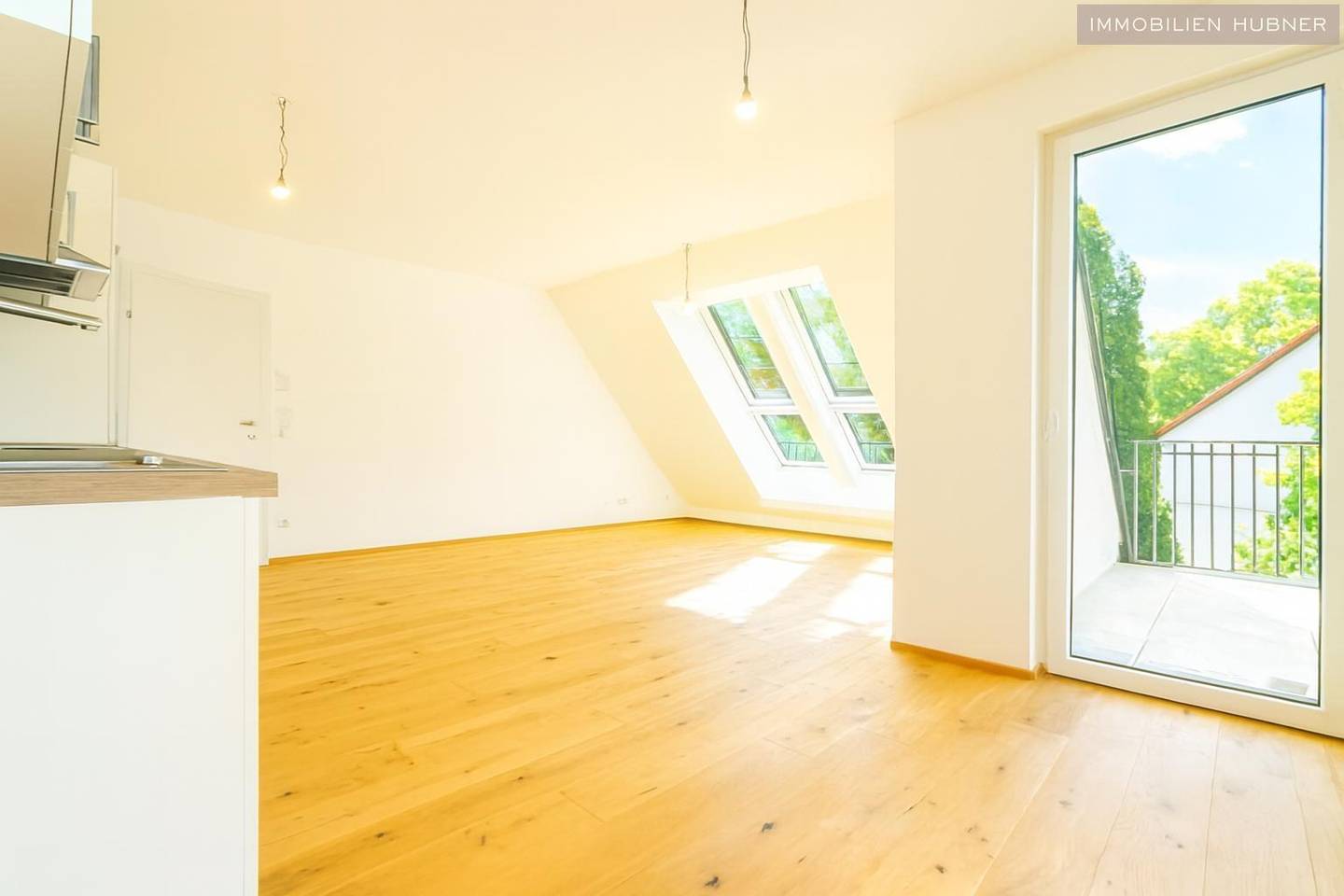 Attic Apartment First Occupancy Two Terraces Bright