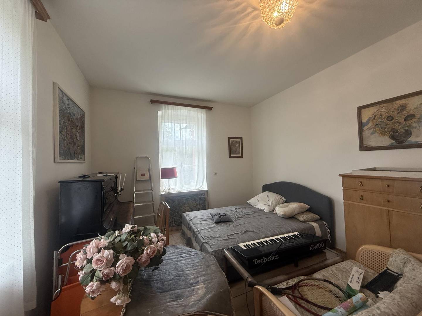 Wohnung mit verglaster Veranda und Grünblick