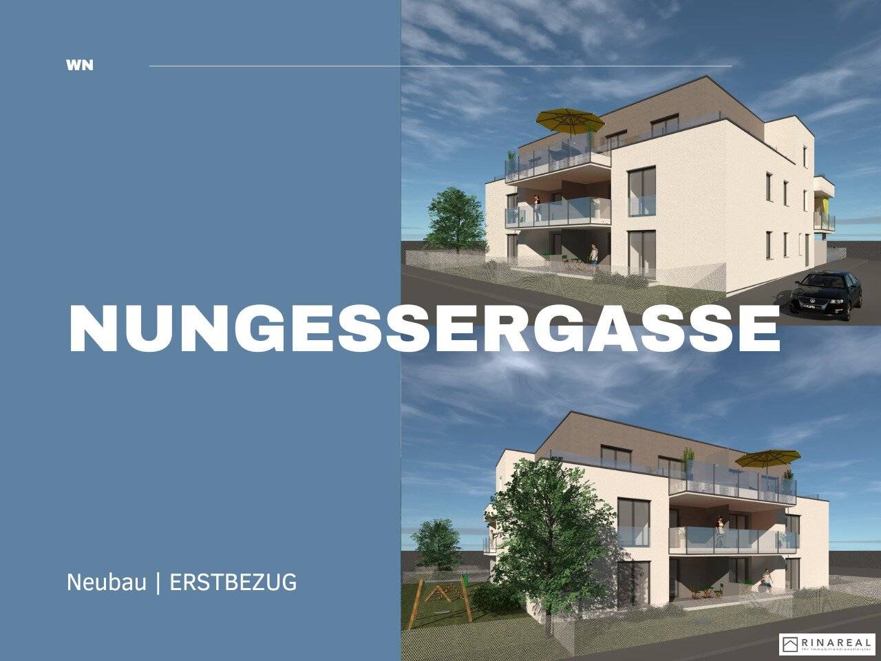 Apartment new build terrace parking included