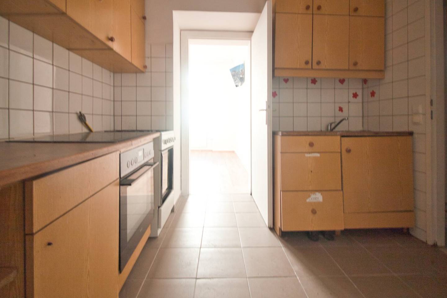 Bright quiet Wohnung Innenhoflage