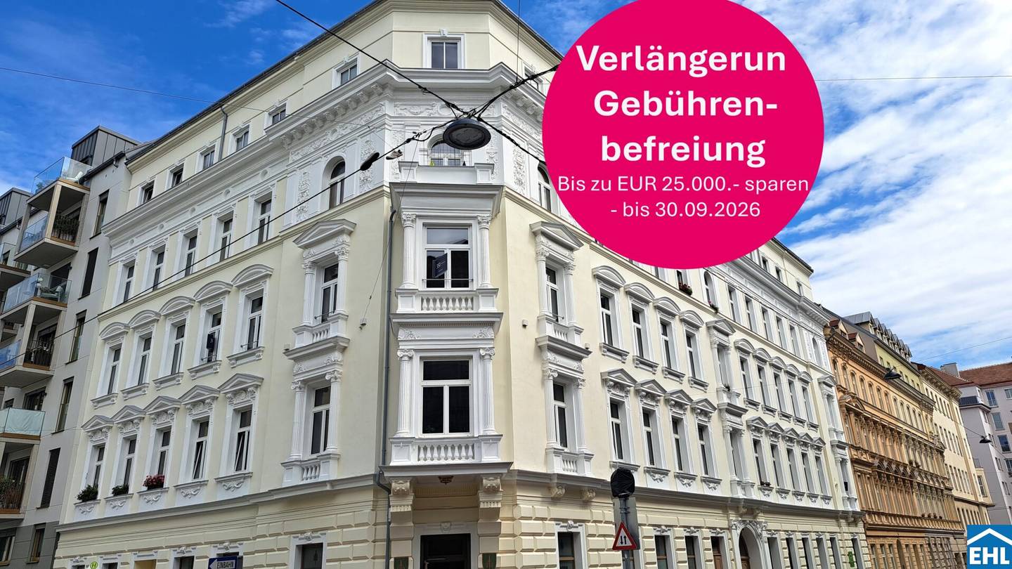 Dachgeschosswohnung nahe Naschmarkt modernisiert