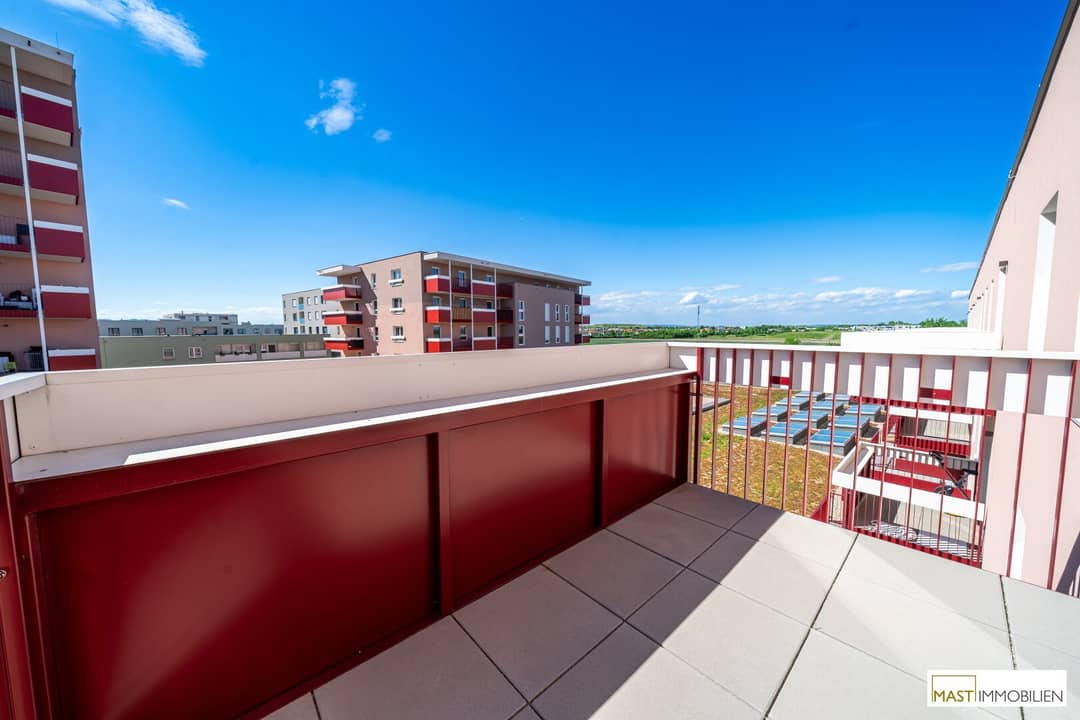 Wohnung nahe Badeteich Hirschstetten Balkon