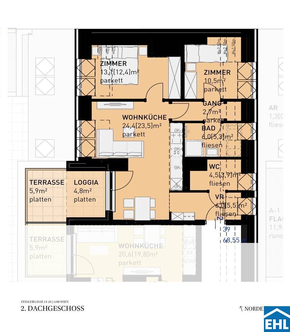 Urbanes Wohnen, clever investiert: TEN LIVING Vorsorgewohnungen am Stadtrand von Wien