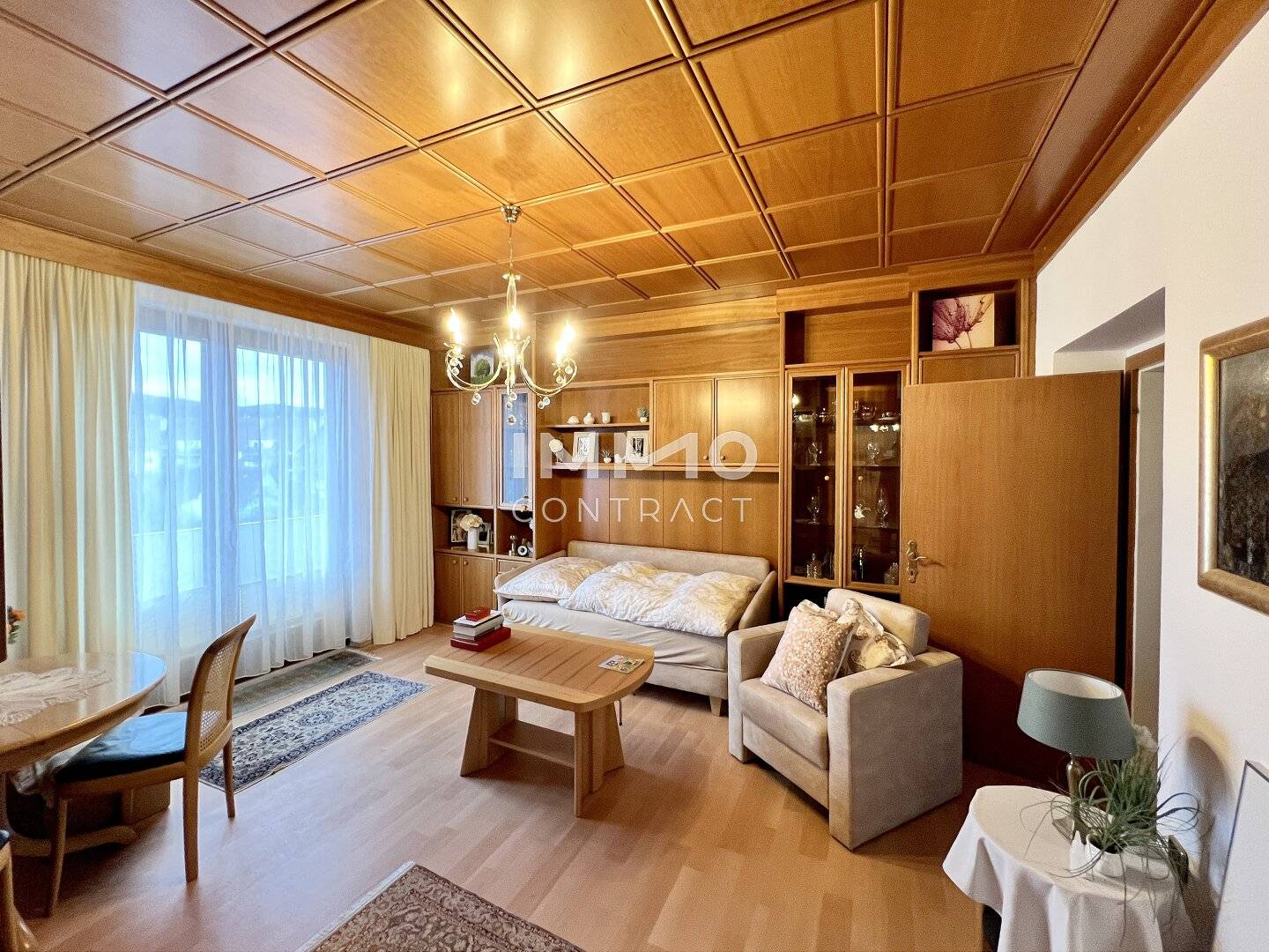 Apartment with south facing balcony and south view