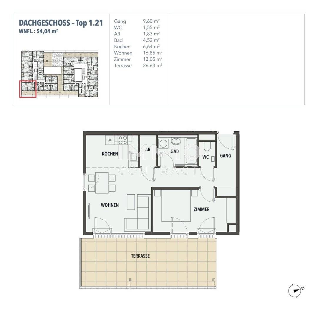 Apartment New Build First Occupancy Terrace