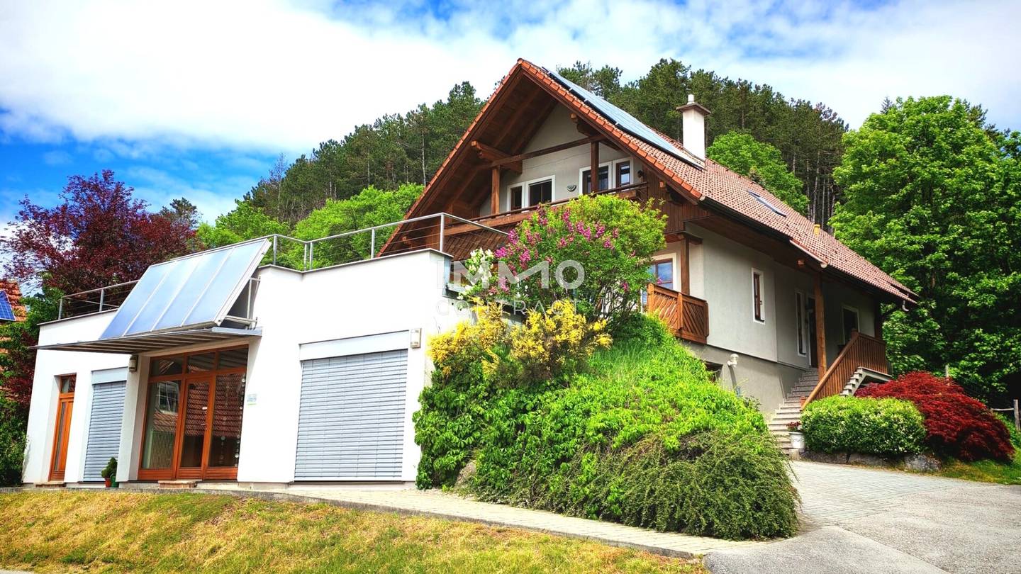 Weinliebhaber aufgepasst: Haus in Aussichtslage, unterkellert, Garage - mit Praxis/Einliegerwohnung/Büro