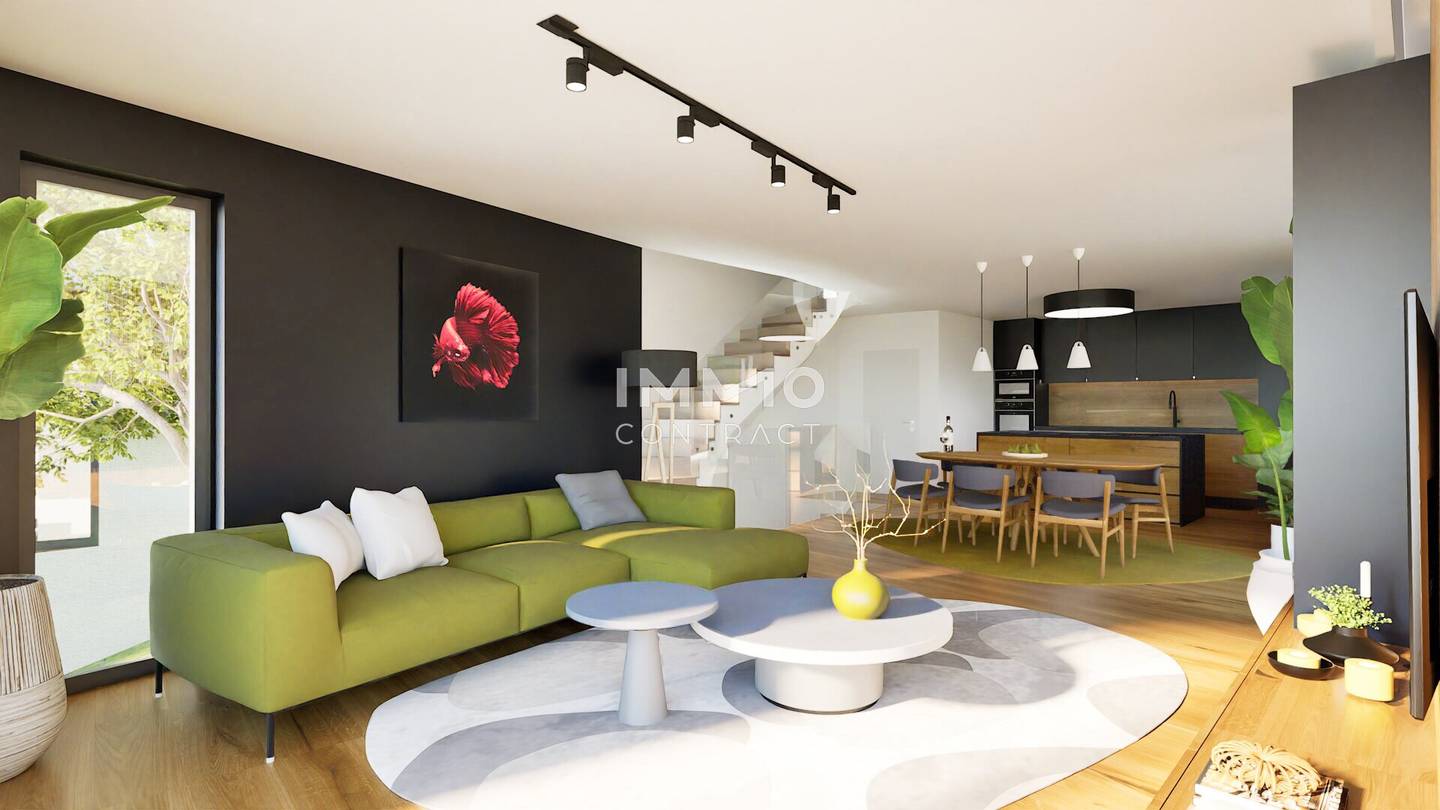 Moderne Architektur zwischen Natur und Stadt -  Neubau-Doppelhaushälfte in ruhiger Lage nahe Wien