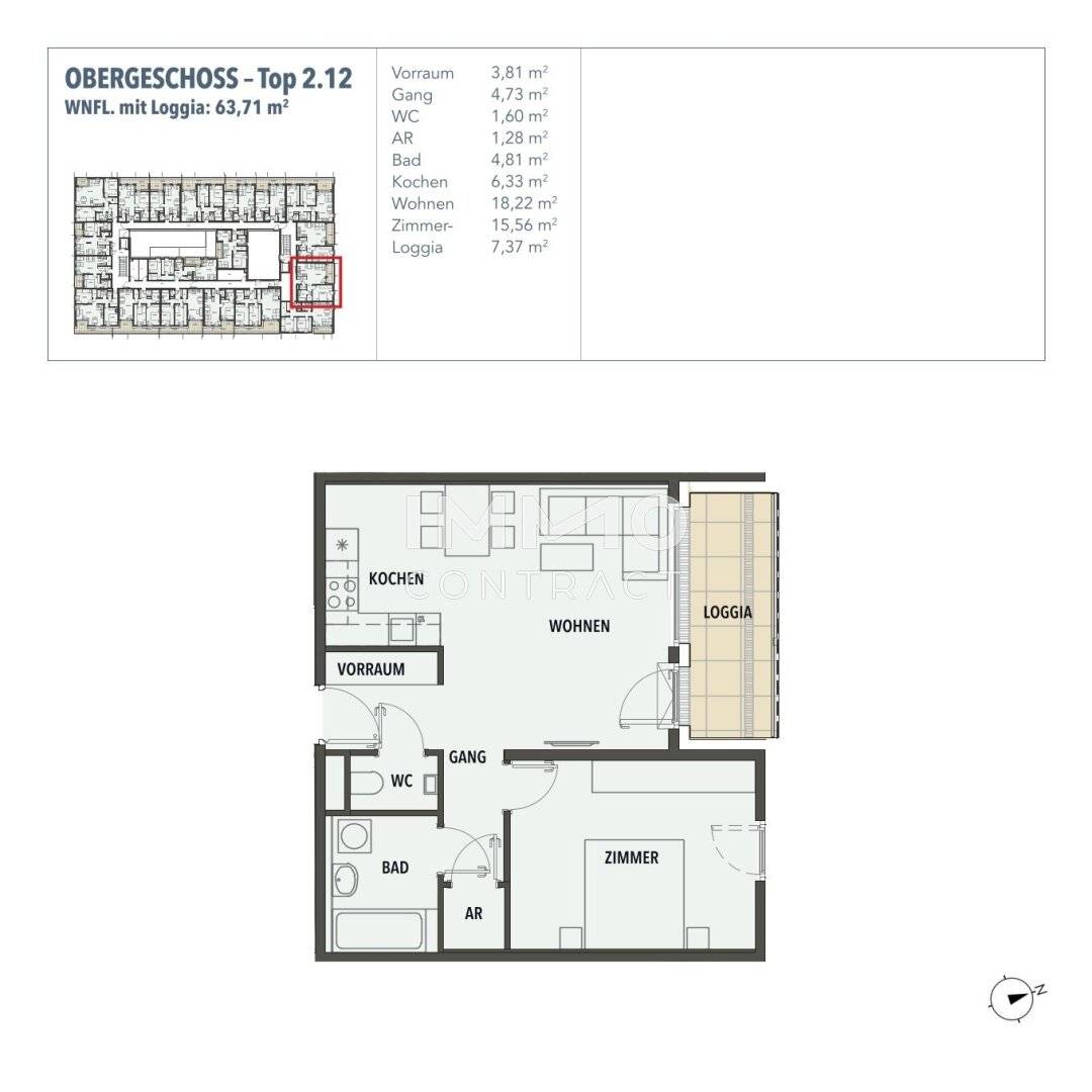 Brand New Apartment With Loggia