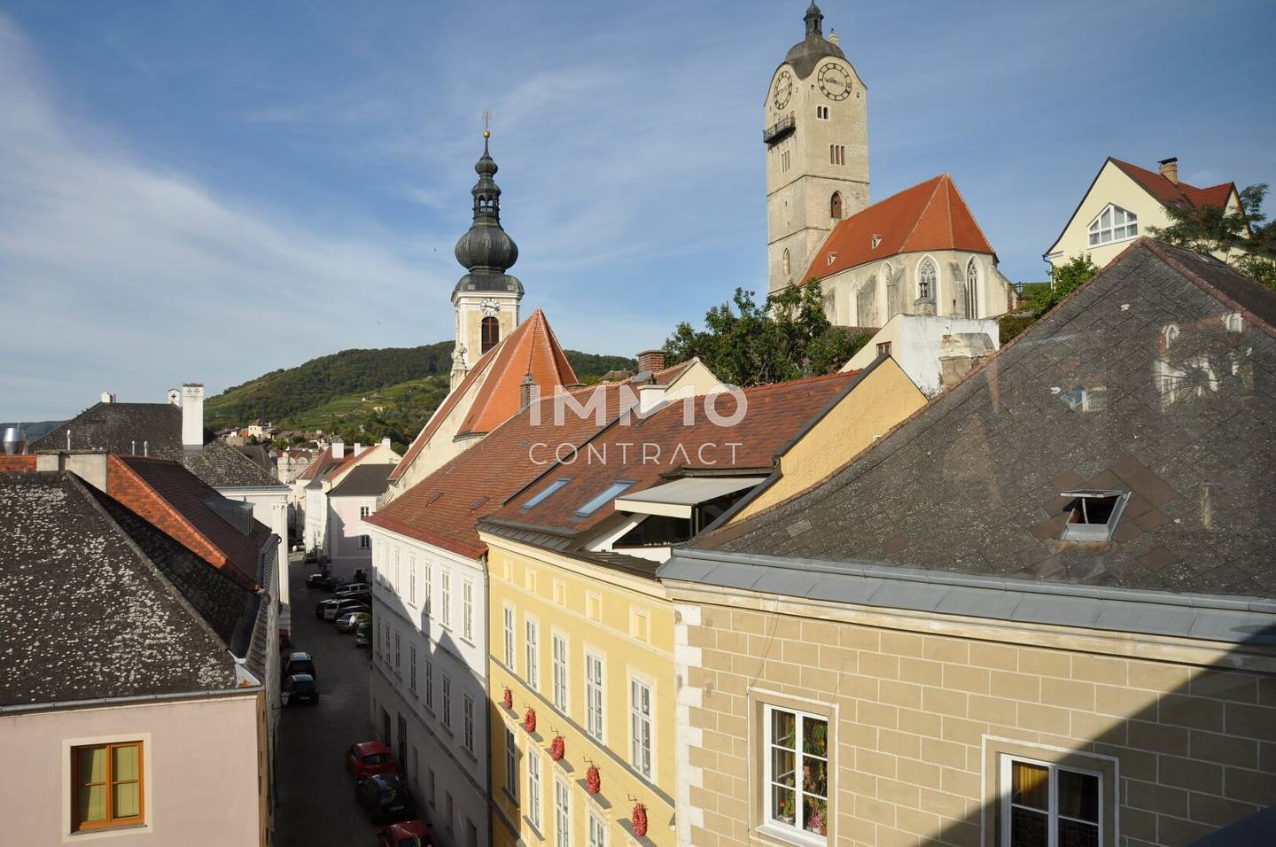 Wohnung mit Dachterrasse und Donau Blick