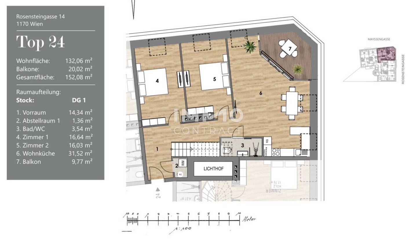 Wiener Rose Exclusive Attic Maisonette 4 Rooms First Occupancy?0