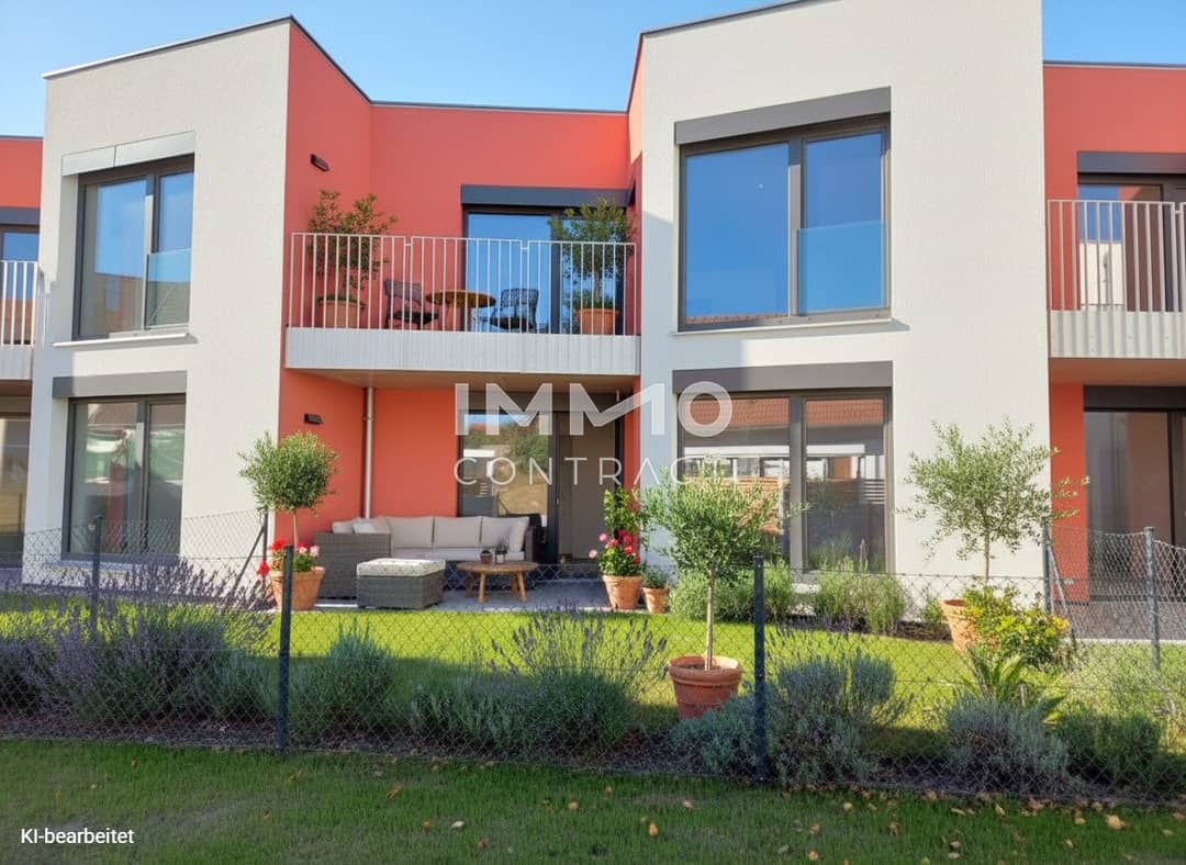 Erstbezug Wohnung mit privatem Garten und Loggia