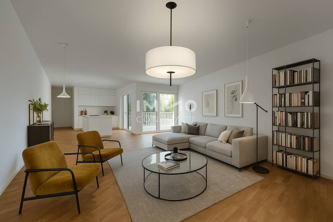 Etagenwohnung Ulrichskirchen bei Wolkersdorf – 3 Zimmer, 2 Balkone
