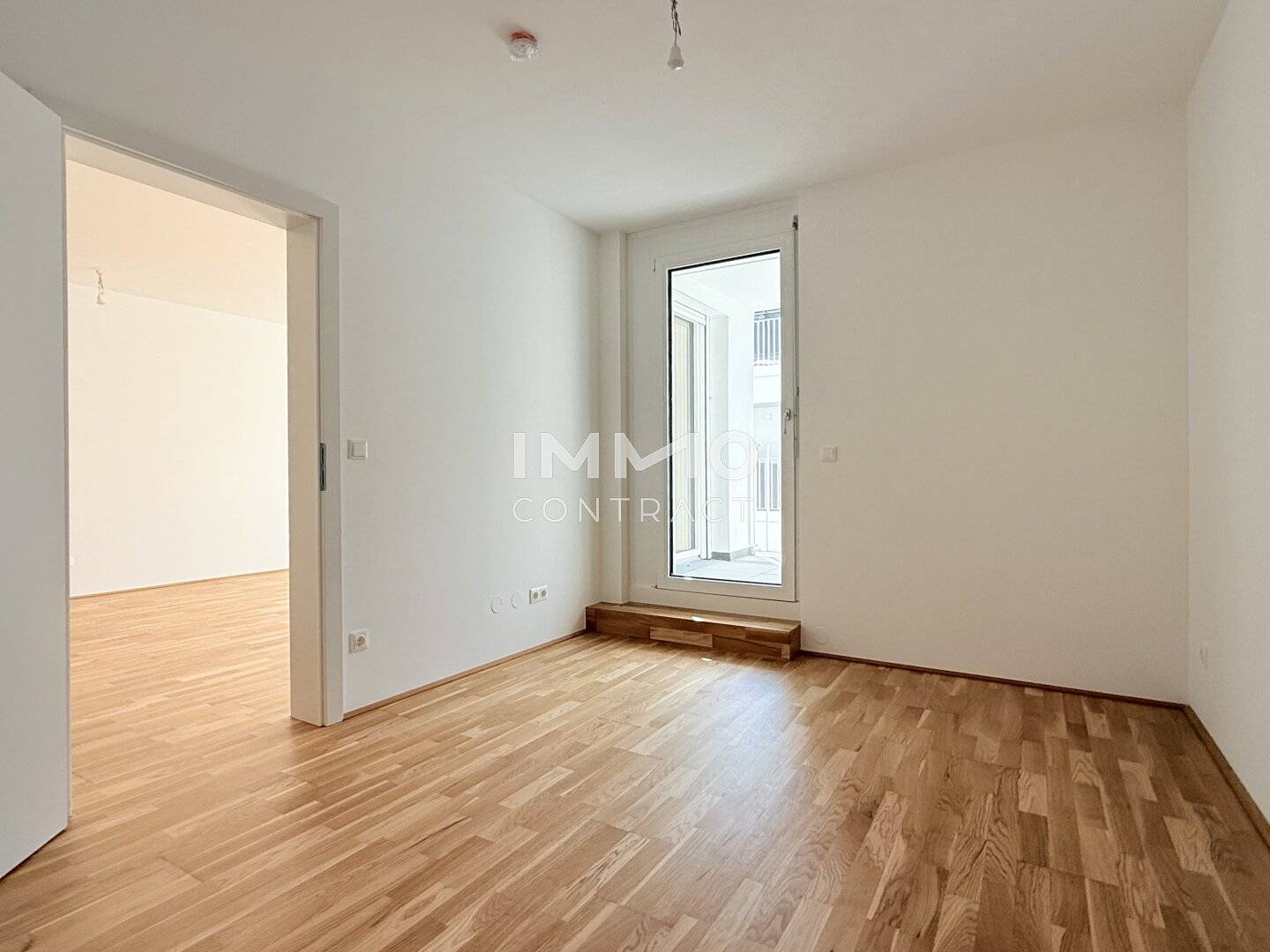 Apartment first occupancy with balcony in a quiet development