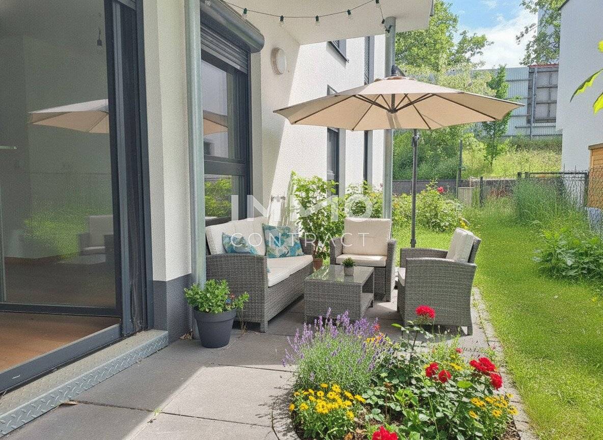 Wohnung mit eigenem Garten nahe Alte Donau