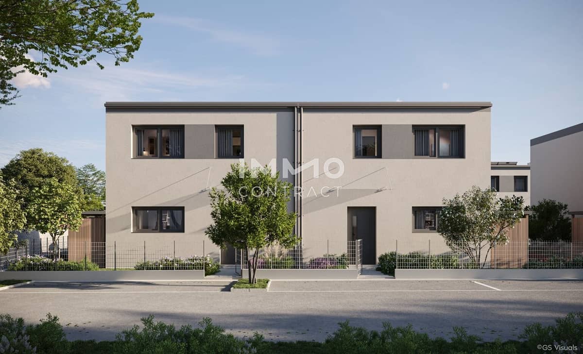 Moderne Doppelhaushälfte mit Garten in Stoob – 106 m², Mietkauf