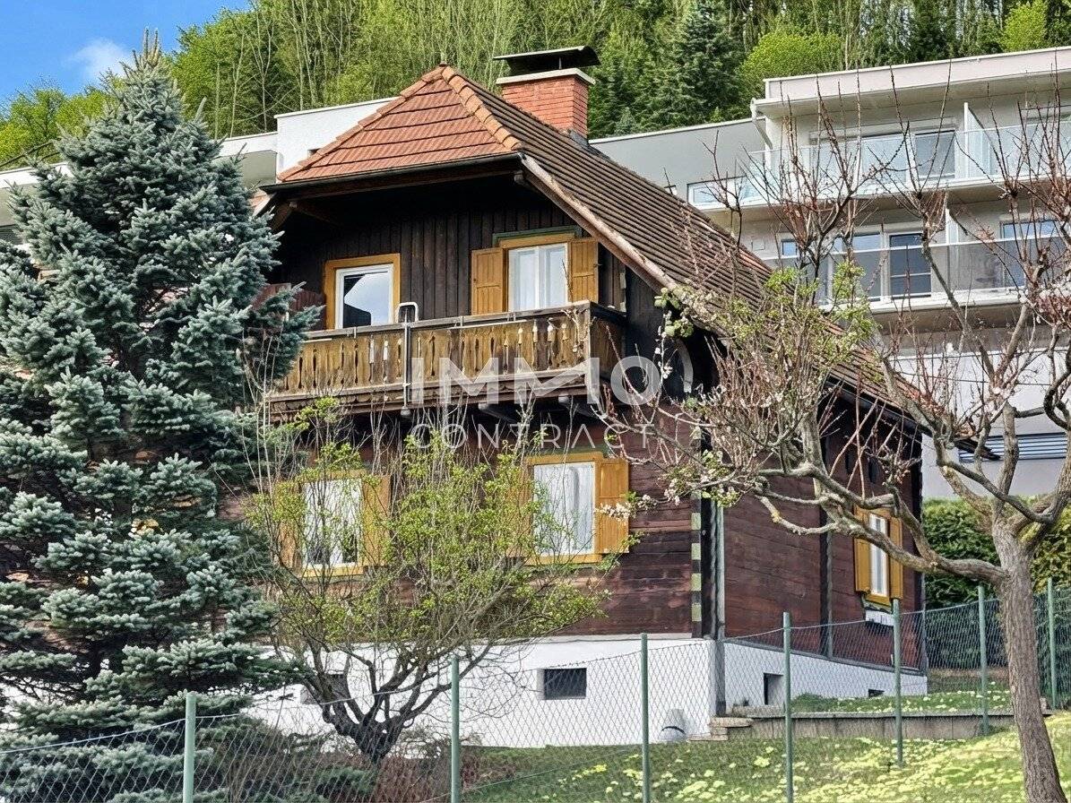 GÜNSTIGE GELEGENHEIT: SANIERUNGSBEDÜRFTIGES HOLZBLOCKHAUS  UM NUR € 175.000,-- IN SEHR GUTER LAGE