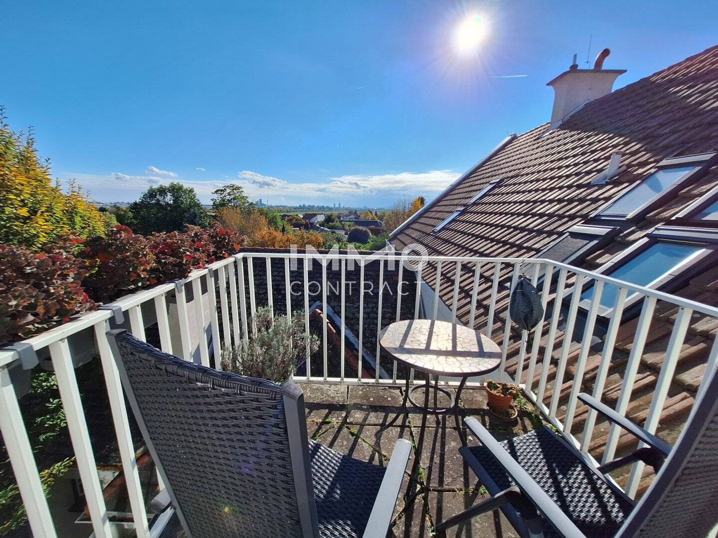 Maisonette apartment investment with two terraces