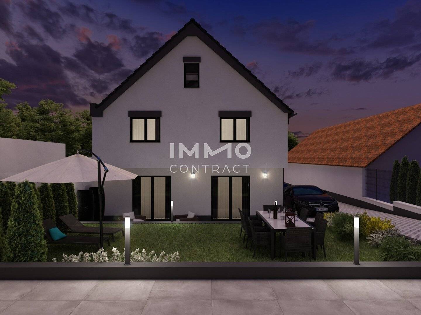 Luxuriös wohnen, naturnah leben: Traumhaus mit 4 Schlafzimmern bei Wien und Bratislava