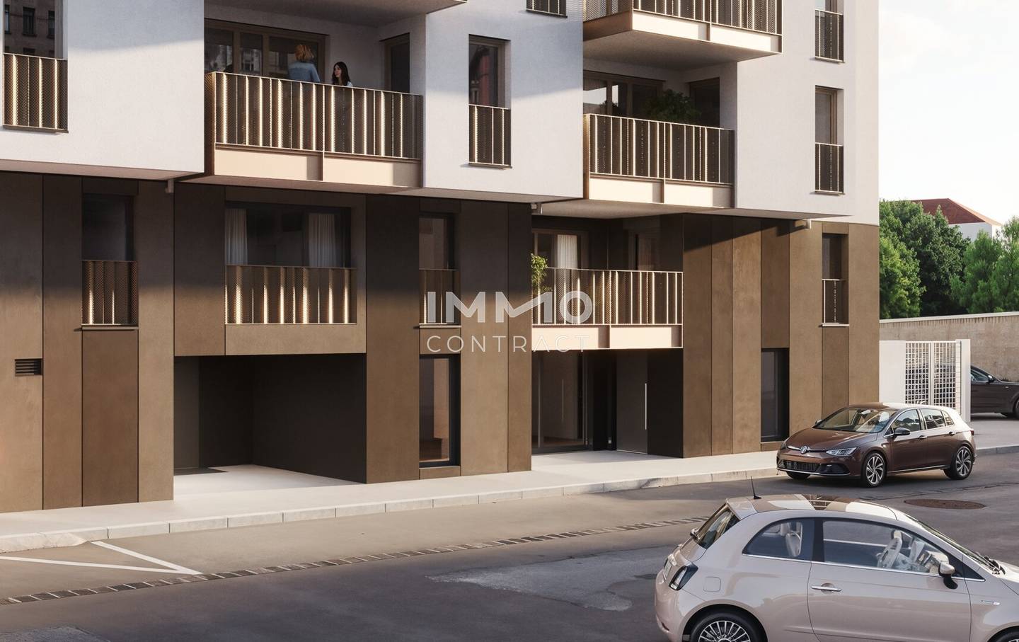 Brand new apartment with loggia