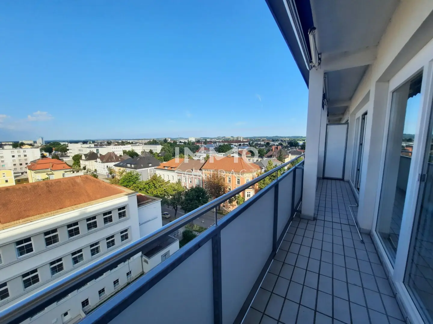 Above the Roofs of Wels – Condominium on the 7th Floor