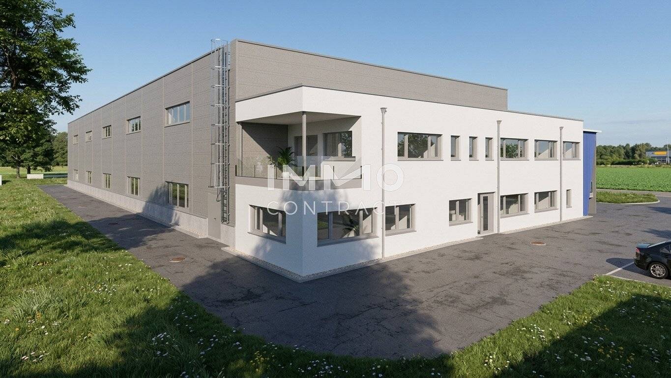 Neue moderne Produktions- und oder Lagerhalle mit Bürotrakt in bester Lage von St. Valentin